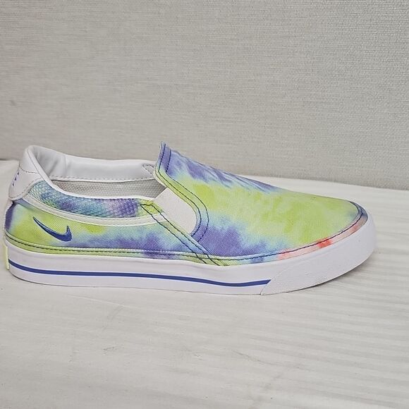 NIKE LEGACY COURT TIE-DYE SLIP-ON SNEAKERS BFPM-05-099 - Picture 6 of 10